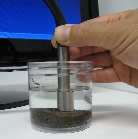 Aqueous conductivity probe